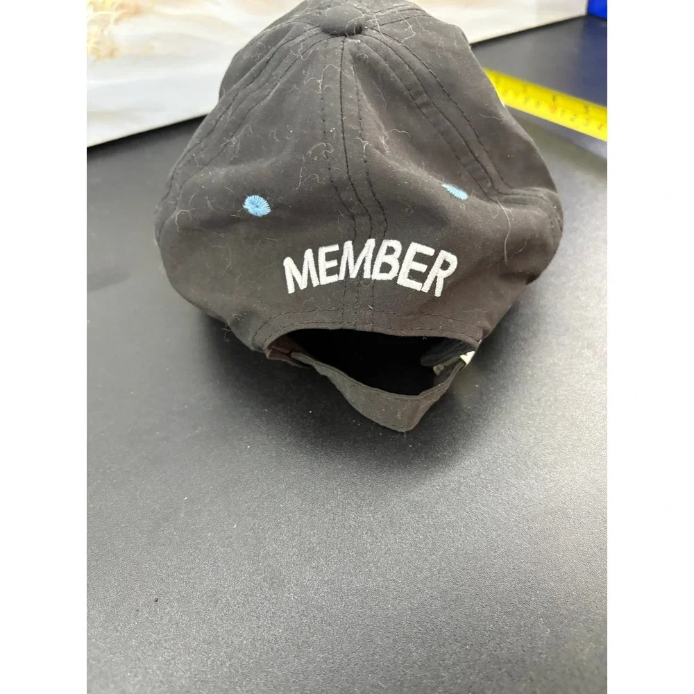 Disney Vacation Club Member Hat Black Blue Adjustable Baseball Cap